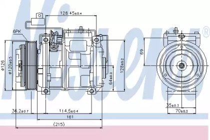 Компрессор NISSENS 89132