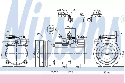 Компрессор NISSENS 89238