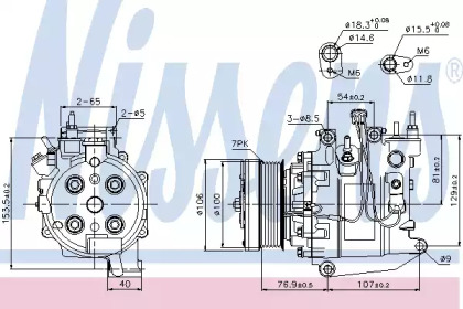 Компрессор NISSENS 89247