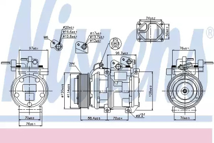 Компрессор NISSENS 89256