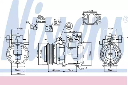 Компрессор NISSENS 89269