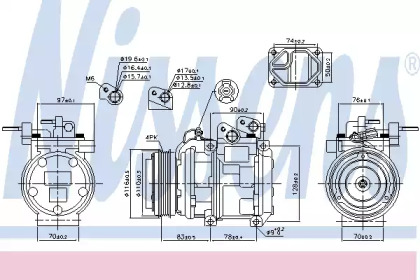 Компрессор NISSENS 89271