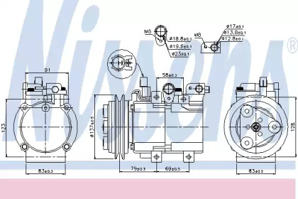 Компрессор NISSENS 89282