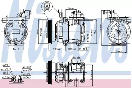 Компрессор NISSENS 89291