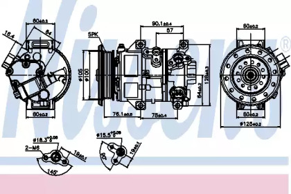 Компрессор NISSENS 89309