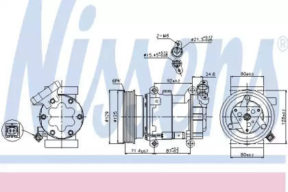 Компрессор NISSENS 89332