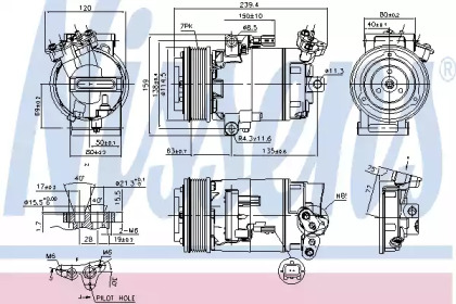 Компрессор NISSENS 89346