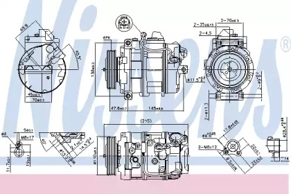 Компрессор NISSENS 89359