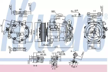 Компрессор NISSENS 89362