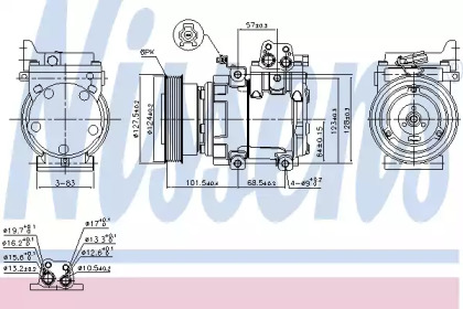 Компрессор NISSENS 89387