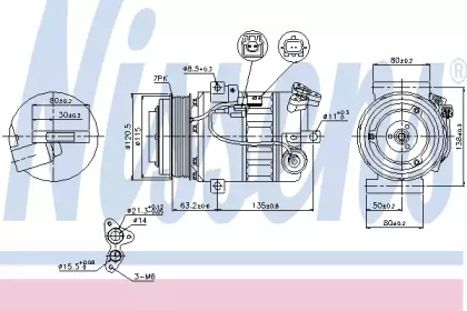 Компрессор NISSENS 89392