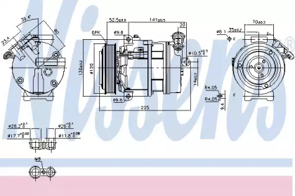 Компрессор NISSENS 89397