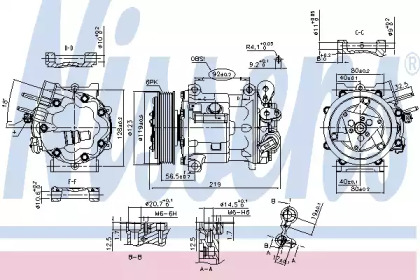 Компрессор NISSENS 89404