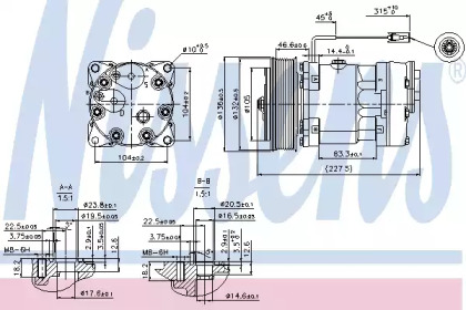 Компрессор NISSENS 89411