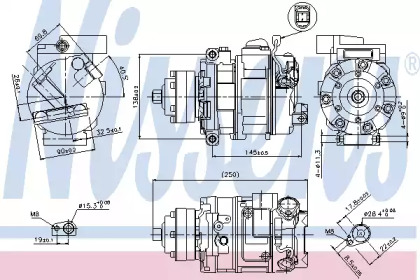 Компрессор NISSENS 89418