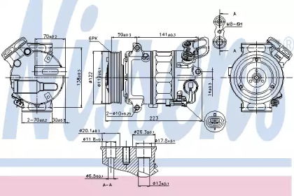 Компрессор NISSENS 89420