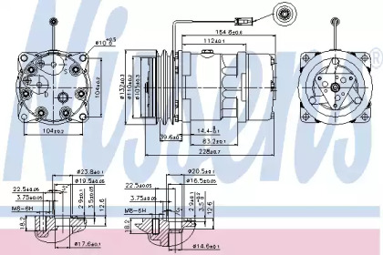 Компрессор NISSENS 89439