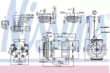 Компрессор NISSENS 89469