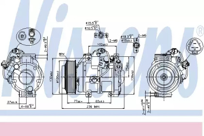 Компрессор NISSENS 89511