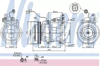 Компрессор NISSENS 89512