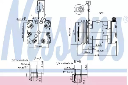 Компрессор NISSENS 89518