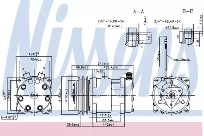 Компрессор NISSENS 89523