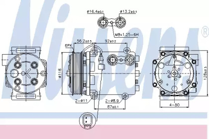 Компрессор NISSENS 89551