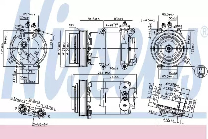 Компрессор NISSENS 89569