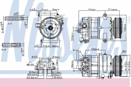 Компрессор NISSENS 89590