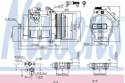 Компрессор NISSENS 89606