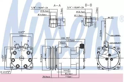 Компрессор NISSENS 89624