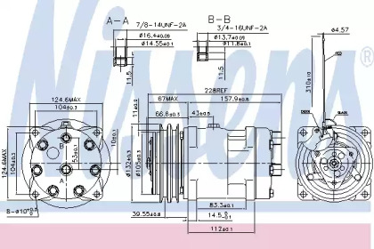 Компрессор NISSENS 89636