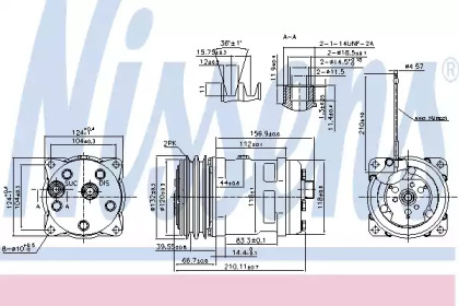 Компрессор NISSENS 89646