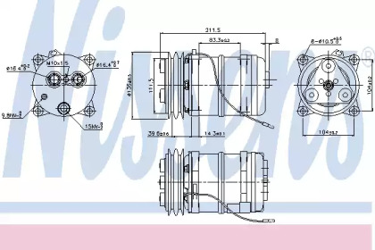 Компрессор NISSENS 899914