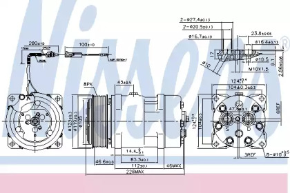 Компрессор NISSENS 899930