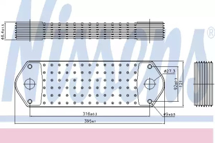 Теплообменник NISSENS 90715