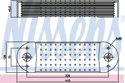 Теплообменник NISSENS 90764