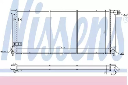 Теплообменник NISSENS 65175