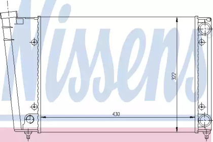 Теплообменник NISSENS 65090