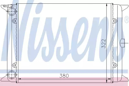 Теплообменник NISSENS 65140