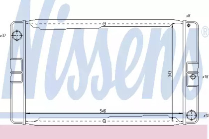 Теплообменник NISSENS 65440