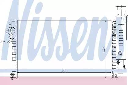 Теплообменник NISSENS 63527