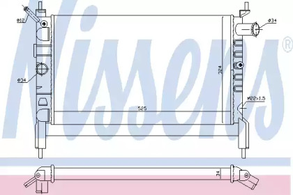 Теплообменник NISSENS 632761