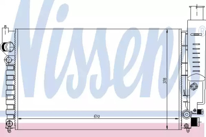 Теплообменник NISSENS 63613