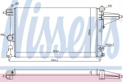 Теплообменник NISSENS 632231