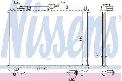 Теплообменник NISSENS 62409A