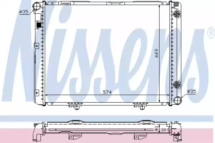 Теплообменник NISSENS 62721A