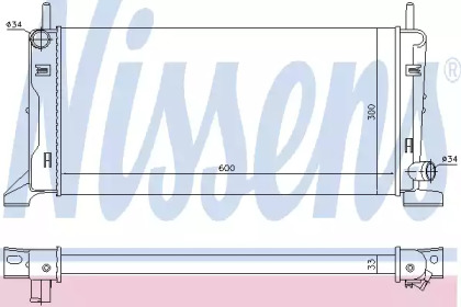 Теплообменник NISSENS 621541