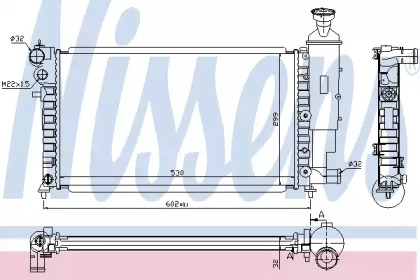 Теплообменник NISSENS 63521A