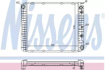 Теплообменник NISSENS 65520A